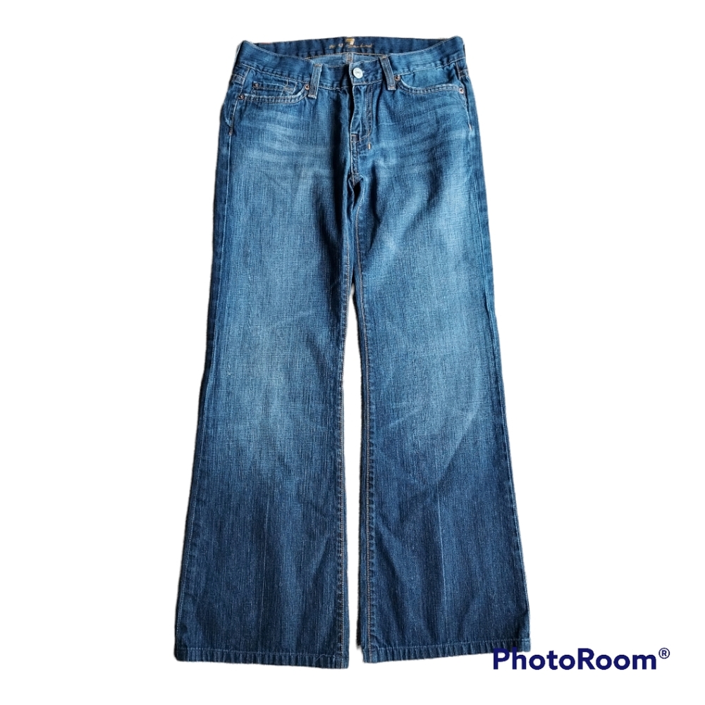 7 for All Mankind DOJO boot cut / flare lightweight jeans